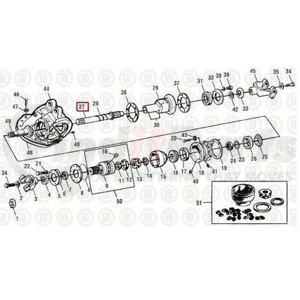 BAS-2300 by PAI - SHAFT,ASSY