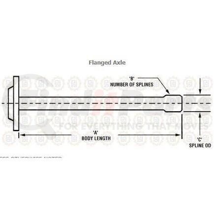 BSH-6761 by PAI - AXLE