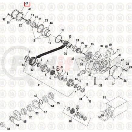 BGK-3831 by PAI - GASKET