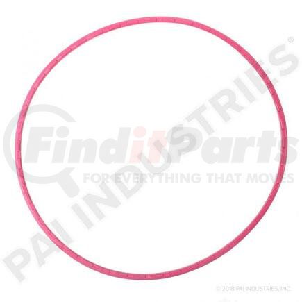 631300 by PAI - Engine Camshaft Thrust Plate Seal - Viton 75 TFE Pink; Detroit Diesel Series 50/60 Engines