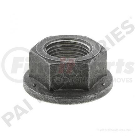 040061 by PAI - Engine Accessory Drive Nut - 7/8-14 Thread x 1-5/16 in. Flats x 3/4 in. Height Flanged Steel