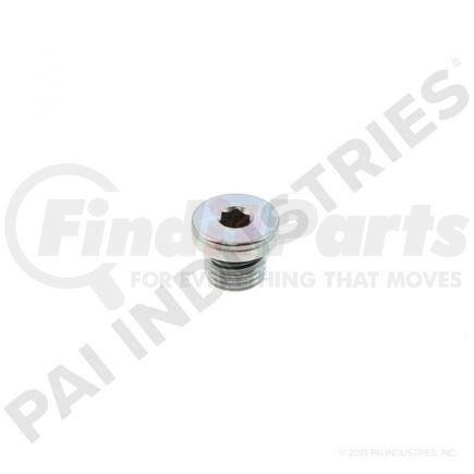 050572 by PAI - Straight Thread O-Ring Boss Plug - M14 x 1.5 Thread Size 19mm OD 16mm Long 121210 O-Ring included Steel