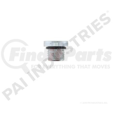 050574 by PAI - Straight Thread O-Ring Boss Plug - M16 x 1.5 Thread Size 21mm OD 17.5mm Long 121321 O-Ring included Steel