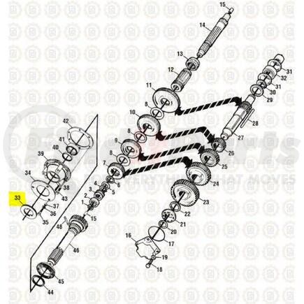 PAI CCB-9690 Brake and Clutch Master Cylinder Assembly BRAKE