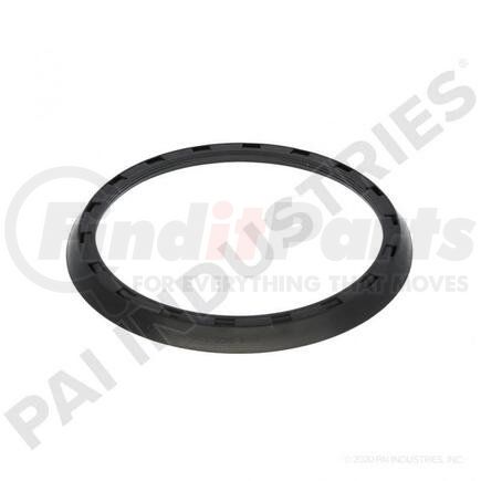 136073 by PAI - Engine Crankshaft Dust Shield - Front; 4.366in OD x 3.624in ID x 0.266in Thick Rubber Cummins N14 Series Engine Application