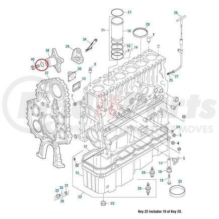 121396 by PAI - Rectangular Sealing Ring