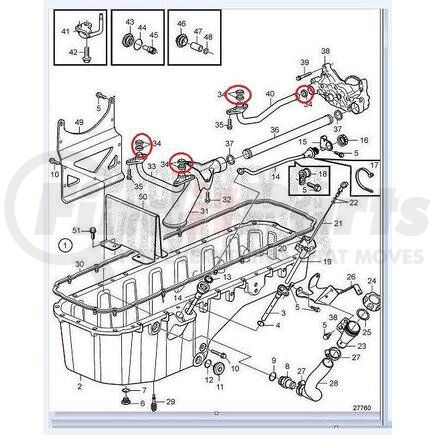 821062 by PAI - Rectangular Sealing Ring