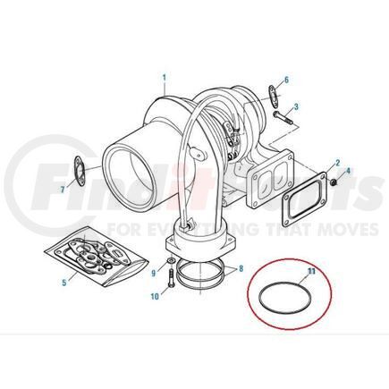 321210 by PAI - O-Ring - 0.275 in C/S x 3.474 In ID 6.99 mm C/S x 88.26 mm ID Silicone (70) Yellow Series # 5-381