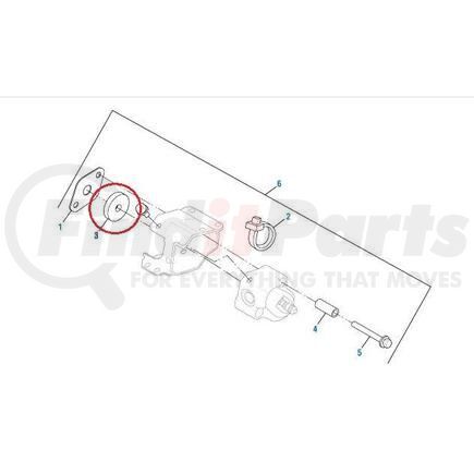 131956 by PAI - Exhaust Gas Recirculation (EGR) Thermal Isolator - Cummins ISX Engines Application