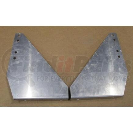 K-2078 by ARANDA - Battery or Tool Box Step Brackets Make Kenworth Model W900 Size 9 Units 1 Pr. Material Al. Gauge 3/16 Alloy #3060 Finish Hot Roll