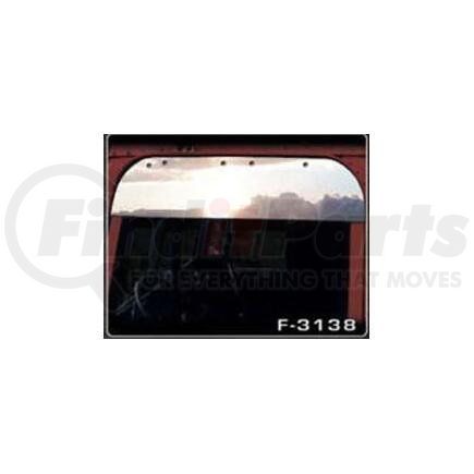 F3138 by ARANDA - Chop Top Door Trim - 5", Door Mounted Mirror, Stainless Steel, For Classic/FLD 120