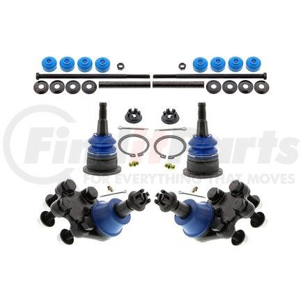 MKIT10082 by MEVOTECH - Suspension Kit - Front, 6-Piece Front End Supreme Suspension