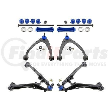 MKIT10084 by MEVOTECH - Suspension Kit - Front, 6-Piece Front End Supreme Suspension