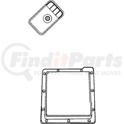 B-66 by ATP TRANSMISSION PARTS - Automatic Transmission Filter Kit