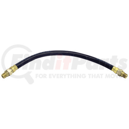 18ASW24 by TECTRAN - Air Brake Hose Assembly - 1/2 in. Hose I.D, Dual 3/8 in. Swivel Ends