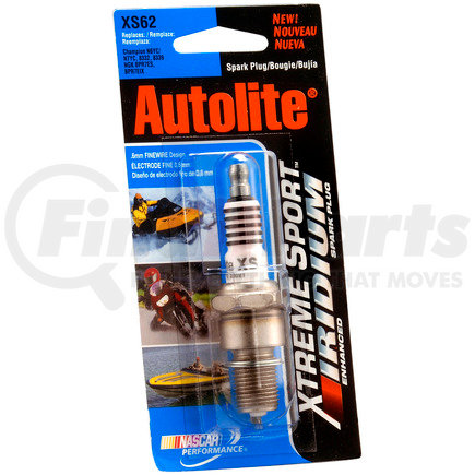 XS62DP by AUTOLITE - Autolite XS62DP Xtreme Sport Iridium Powersports Spark Plug - Display Pack