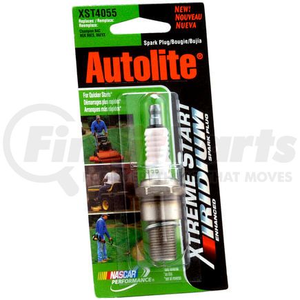 XST4055DP by AUTOLITE - Xtreme Start Iridium Lawn & Garden Spark Plug - Display Pack
