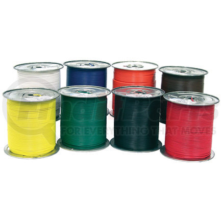 712M-01 by TECTRAN - Primary Wire - 1000 ft., Black, 12 Gauge, GPT-PVC Jacketed, SAE J1128 Compliant