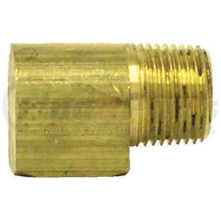 149-6A by TECTRAN - Inverted Flare Fitting - Brass, Elbow Flare To Male Pipe, 3/8 in. Tube, 1/8 - in. Thread