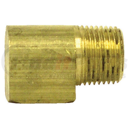 149-8C by TECTRAN - Inverted Flare Fitting - Brass, Elbow Flare To Male Pipe, 1/2 in. Tube, 3/8 - in. Thread