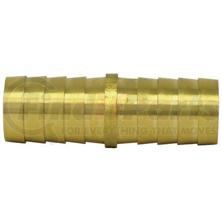 129R-3 by TECTRAN - Air Brake Pipe Coupling - Brass, 3/16 inches Hose I.D, Round Shoulder