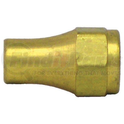 41-8 by TECTRAN - Air Brake Air Line Nut - Brass, 1/2 inches Tube Size, Long
