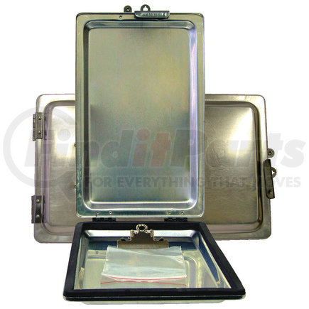 9441 by TECTRAN - Vehicle Document Holder - Aluminum Manifest Holder, 8.125 in. x 13 in. x 1.25 in.