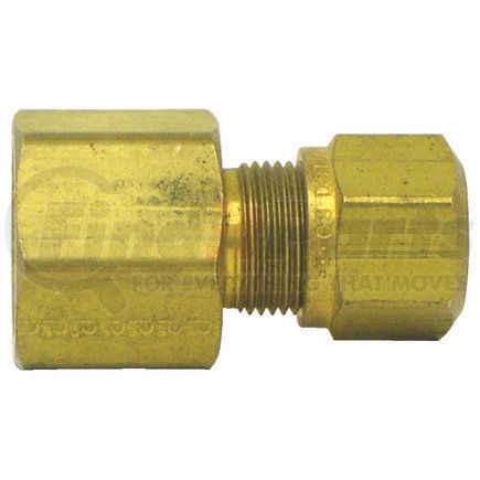 1366-6C by TECTRAN - Air Brake Air Line Connector Fitting - Brass, 3/8 in. Tube, 3/8 in. Pipe Thread, Female