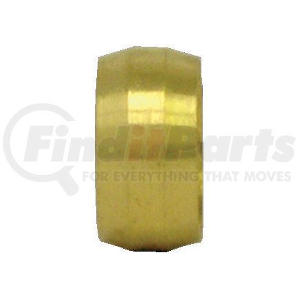 60-12 by TECTRAN - Compression Fitting Sleeve - Brass, 3/4 inches Tube Size, Sleeve