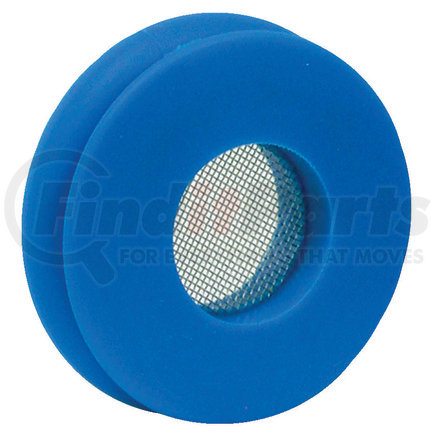 101117B by TECTRAN - Air Brake Gladhand Seal - Blue, Polyurethane, with Built-in Filter