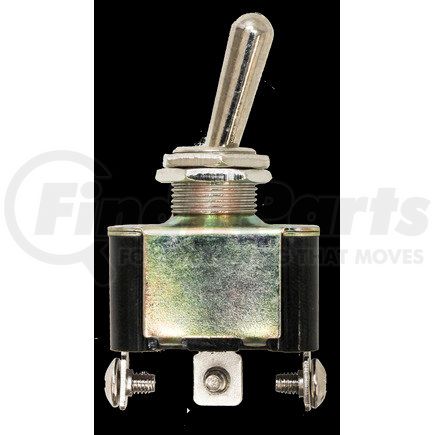 19-1024 by TECTRAN - Toggle Switch - 12V, 20 AMP, ON-OFF-ON, 3 Screw, Chrome Knob, S.P.D.T