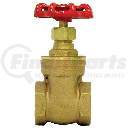 2006-8 by TECTRAN - Shut-Off Valve - Brass, 1/2 inches Pipe Thread, Gate Valve, Female to Female Pipe