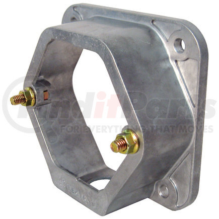670-7204 by TECTRAN - Trailer Nosebox Assembly - 2 in., Standard, Metal, with Rear Mounting Gasket