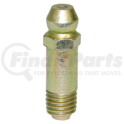 GFM601 by TECTRAN - Grease Fitting - Straight Metric, 6 mm. x 1 Thread, 13.5 mm. Length