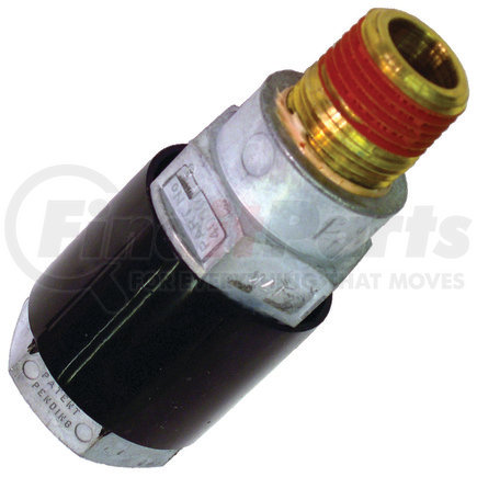 80-1095 by TECTRAN - Air Brake Quick Release Valve - 1/2 in. NPT Port, In-Line, Mount at Gladhand