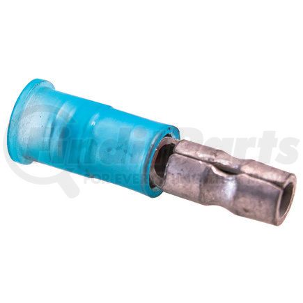 T78-0007 by TECTRAN - Male Bullet Connector - Blue, 16-14 Wire Gauge, Nylon, 0.180 in. diameter