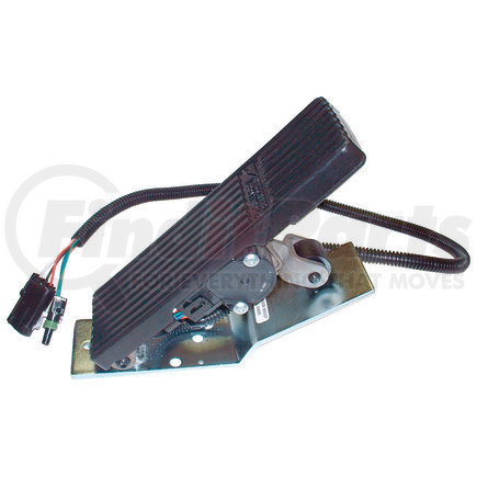 WM350826 by TECTRAN - Accelerator Pedal Assembly - Electronic, 35 deg., on the Floor Mount, Cummins After 1994