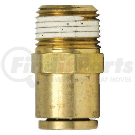 PL136810C by TECTRAN - Air Brake Air Line Connector Fitting - 5/8 in. Tube, 3/8 in. Thread, Push-Lock, Male