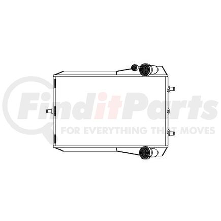 CSF 7055 Radiator Radiator for PORSCHE