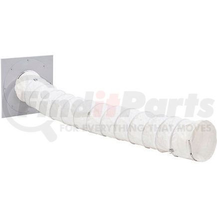 293124 by GLOBAL INDUSTRIAL - Ceiling Duct Kit - 12" Diameter x 8 ft. Length, for Global Industrial #153; Portable AC's 292660, 292661, 292662