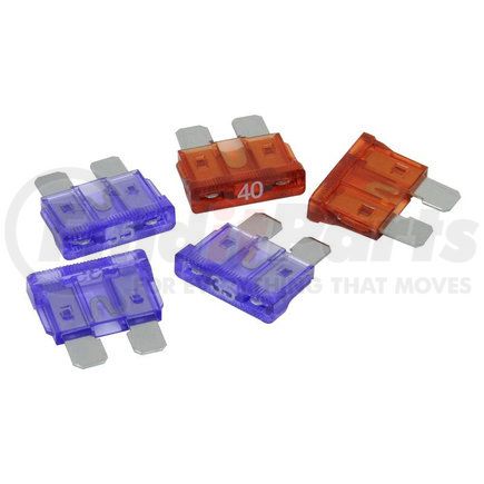 RPATOHA by ROADPRO - Wiring Fuse - ATO Blade Fuse, (3) 35 AMP Purple Fuse, (2) 40 AMP Orange Fuse