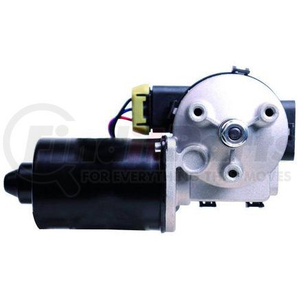 WPM1063 by WAI - Windshield Wiper Motor - 12 Terminals, 3 Mounting Holes, Female Connector, Male Terminal