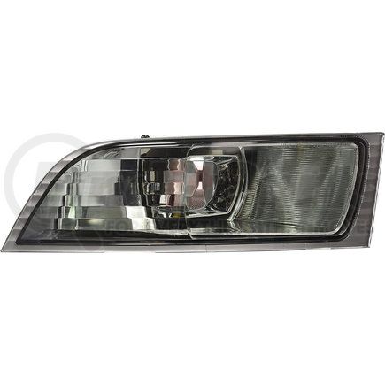 324-2011L-US8 by DEPO - Fog Light - Left, Clear Plastic Lens, Chrome Housing, Halogen, 12V, OE 8122160080, Partslink LX2592105