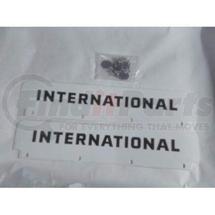 03100306 by FLEET ENGINEERS - Top Flaps with International Logo, Stainless Hardware