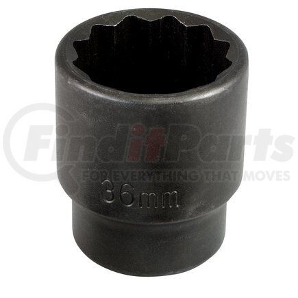 22090 by LISLE - 36mm 12 pt. Impact Socket