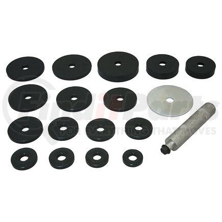 24800 by LISLE - 18 Piece Seal Driver Kit up to 3-3/8"