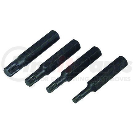 60750 by LISLE - 4 pc. Triple Square 12-Point Bit Set