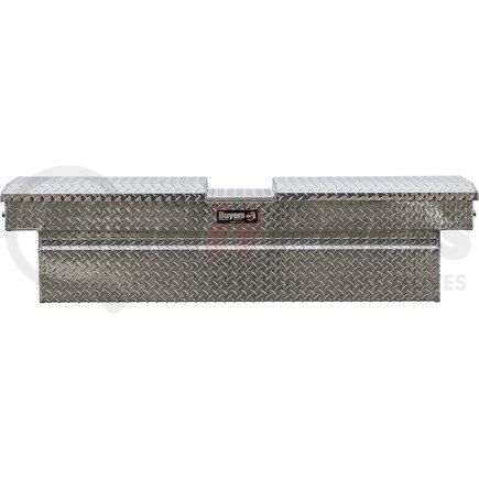 1710410 by BUYERS PRODUCTS - Truck Tool Box - Aluminum, Gull Wing, Diamond Tread, 18/11 x 20 x 71/60 in.