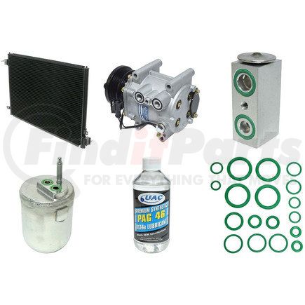 KT1689A by UNIVERSAL AIR CONDITIONER (UAC) - A/C Compressor Kit -- Compressor-Condenser Replacement Kit