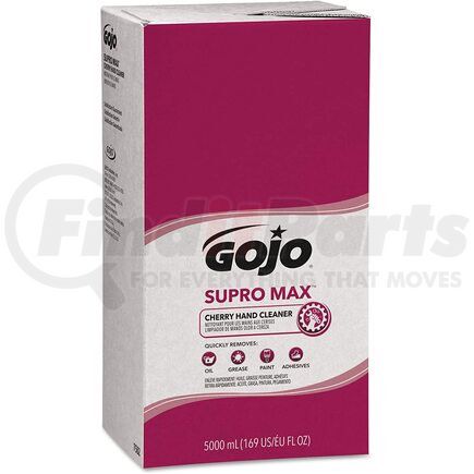 7582-02 by GOJO - Gojo® Supro Max™ Cherry Hand Cleaner - 5000ml Refill, for GOJO® PRO™ TDX™ Dispenser